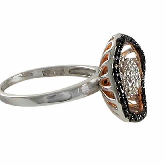 Rose Gold/ Vermeil Lotus Blossom Ring-Boutique-size 6 - Picture 6 of 6